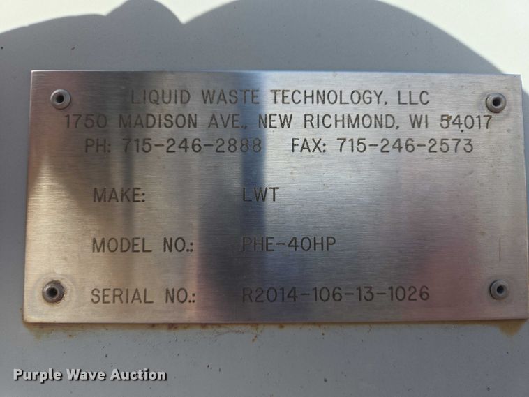 image for item EB1364 LWT PHE-40HP dredge pump