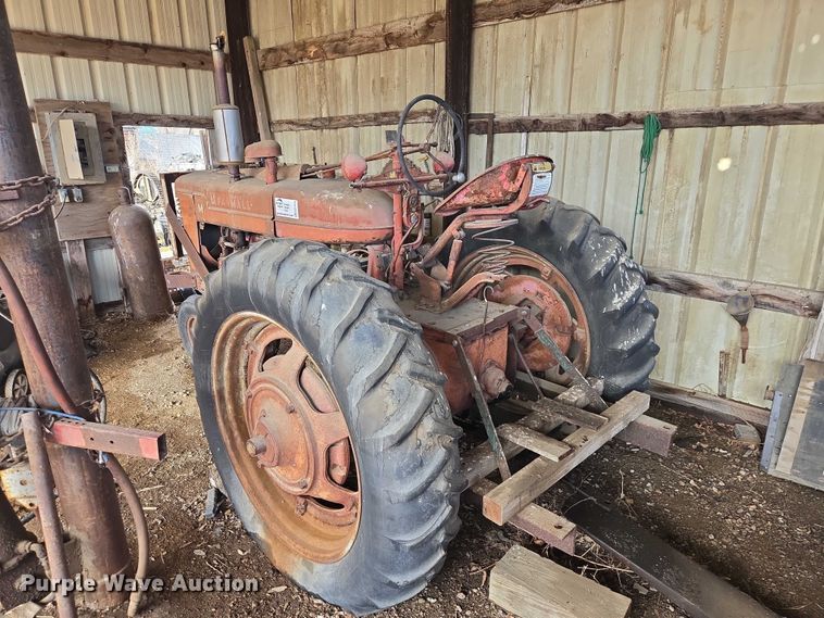 image for item EB1372 1951 International Harvester McCormick Farmall M tractor