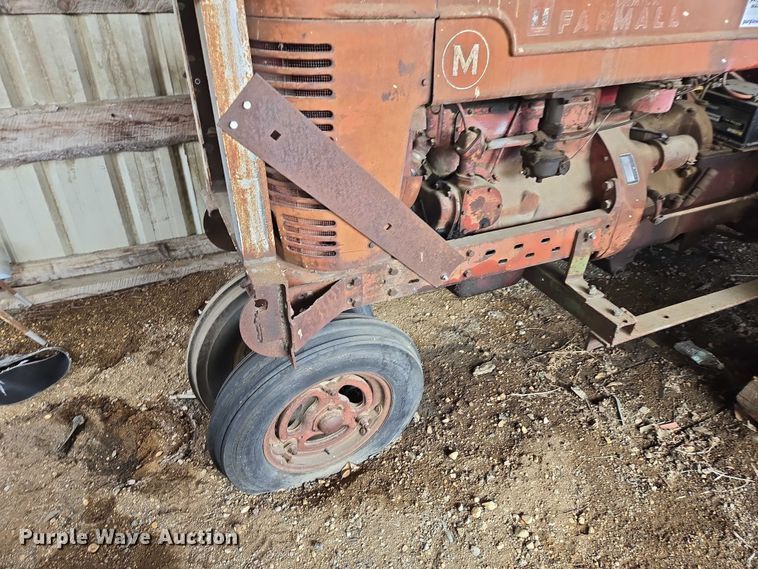 image for item EB1372 1951 International Harvester McCormick Farmall M tractor