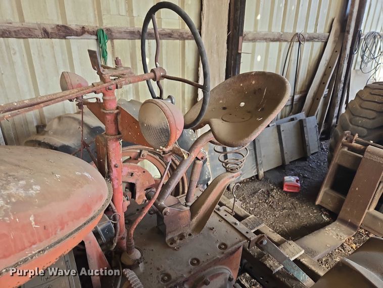 image for item EB1372 1951 International Harvester McCormick Farmall M tractor