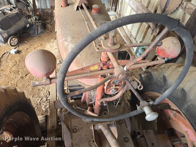 image for item EB1372 1951 International Harvester McCormick Farmall M tractor