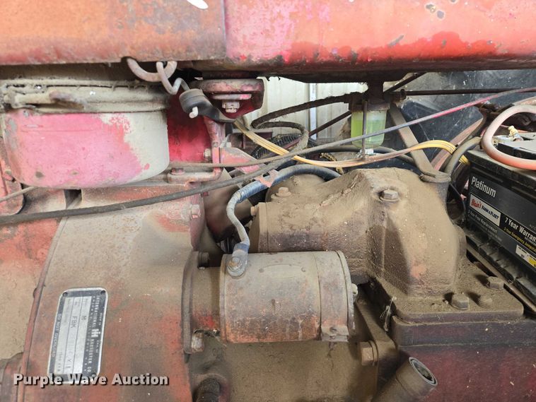 image for item EB1372 1951 International Harvester McCormick Farmall M tractor