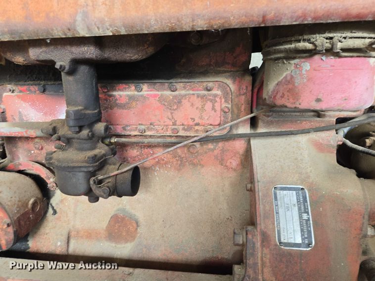 image for item EB1372 1951 International Harvester McCormick Farmall M tractor
