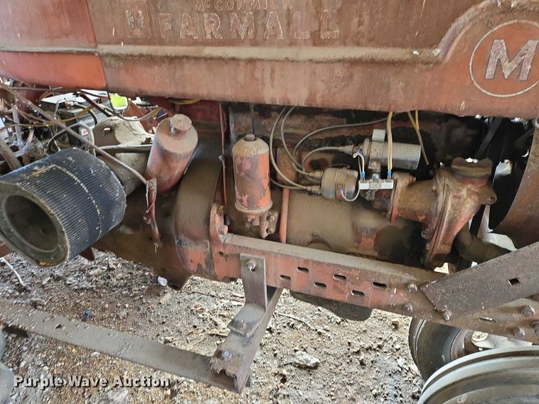image for item EB1372 1951 International Harvester McCormick Farmall M tractor