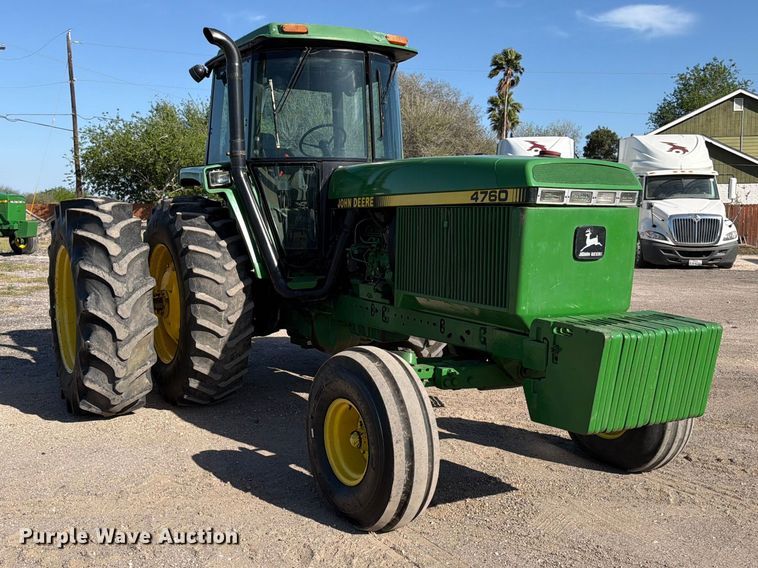 image for item ED5182 1993 John Deere 4760 tractor