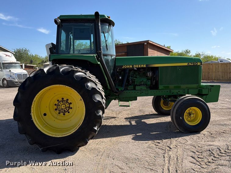 image for item ED5182 1993 John Deere 4760 tractor