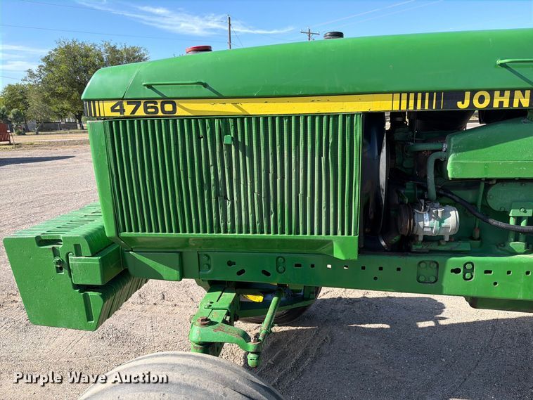 image for item ED5182 1993 John Deere 4760 tractor
