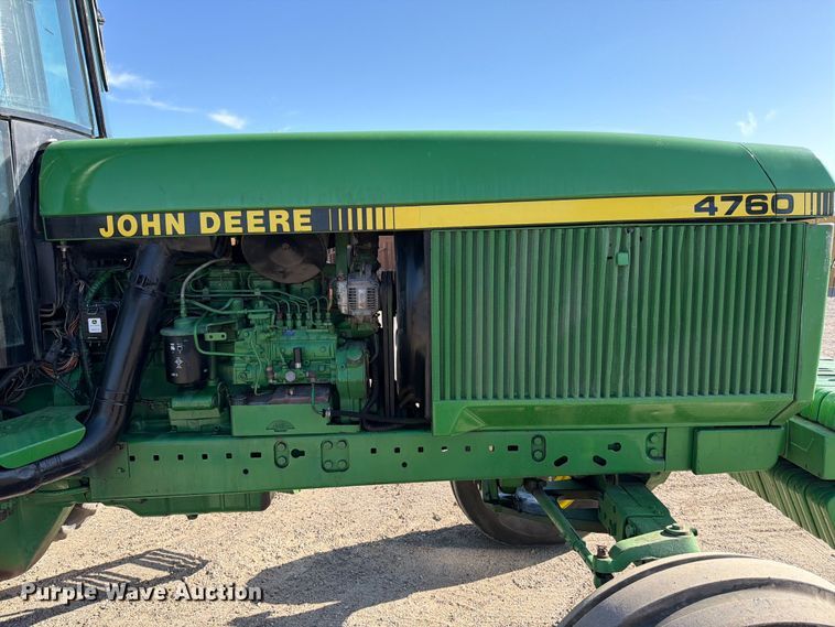 image for item ED5182 1993 John Deere 4760 tractor