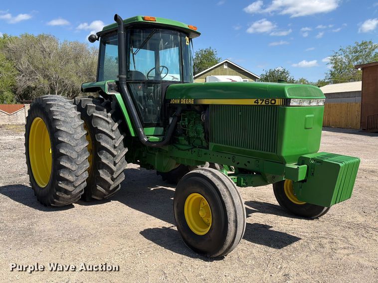 image for item ED5183 1992 John Deere 4760 tractor