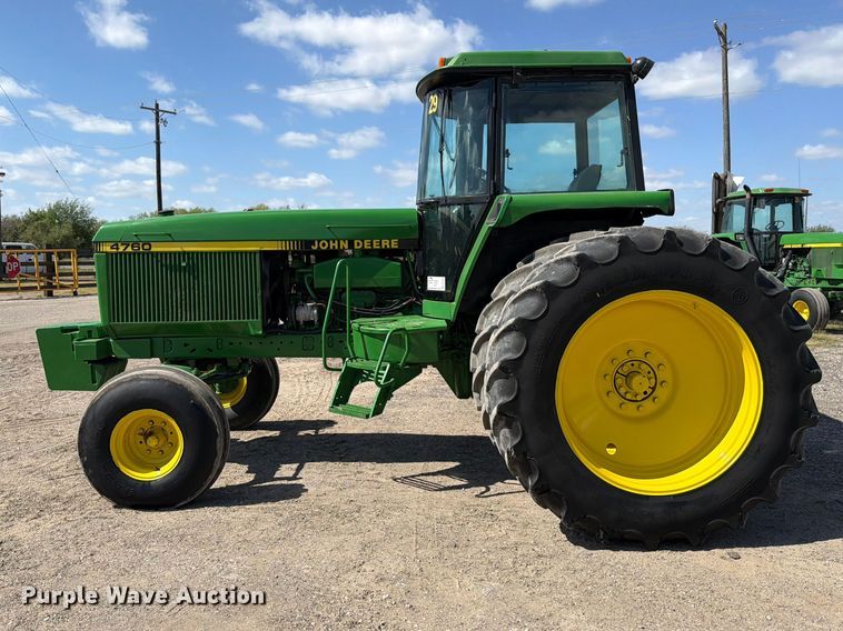 image for item ED5183 1992 John Deere 4760 tractor