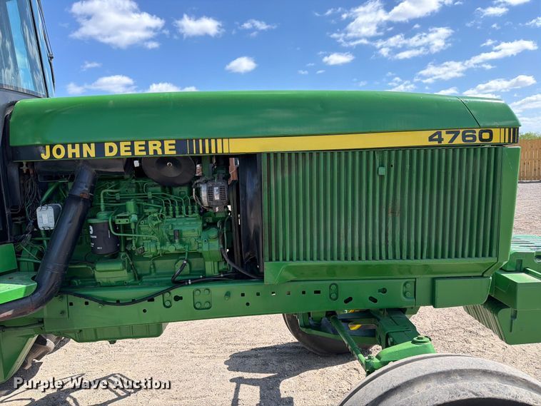 image for item ED5183 1992 John Deere 4760 tractor