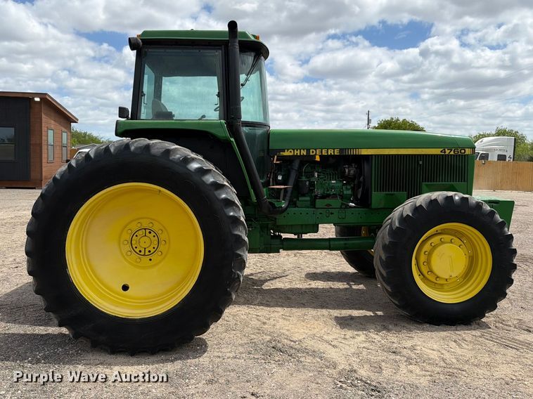 image for item ED5185 1994 John Deere 4760 MFWD tractor
