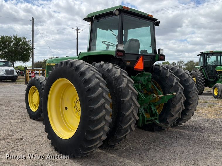 image for item ED5185 1994 John Deere 4760 MFWD tractor