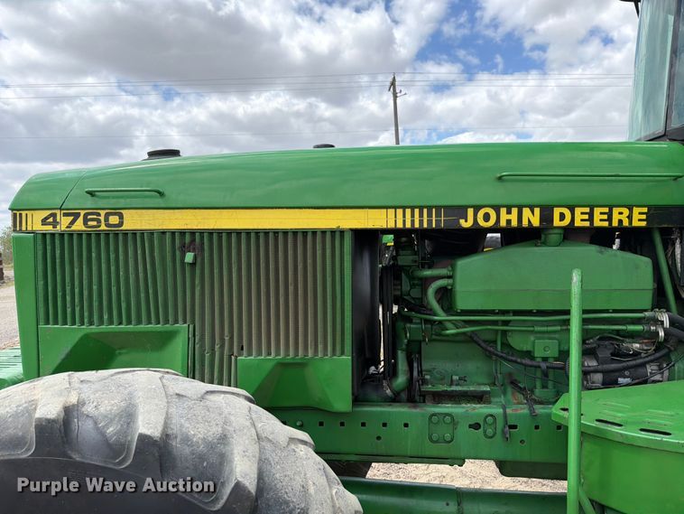 image for item ED5185 1994 John Deere 4760 MFWD tractor