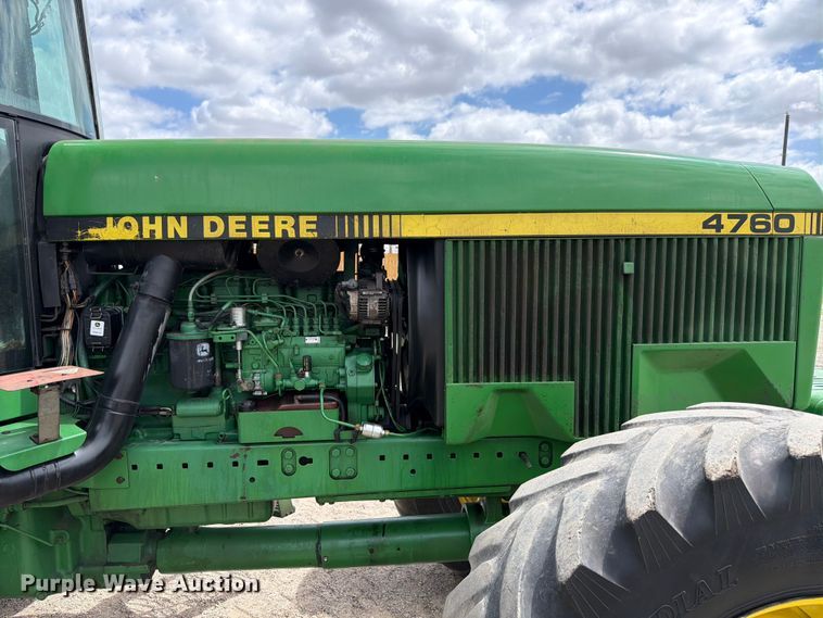 image for item ED5185 1994 John Deere 4760 MFWD tractor