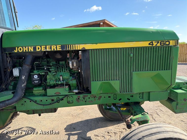 image for item ED5187 1993 John Deere 4760 tractor