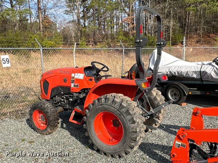 image for item EF1016 2022 Kubota L3902HST MFWD tractor
