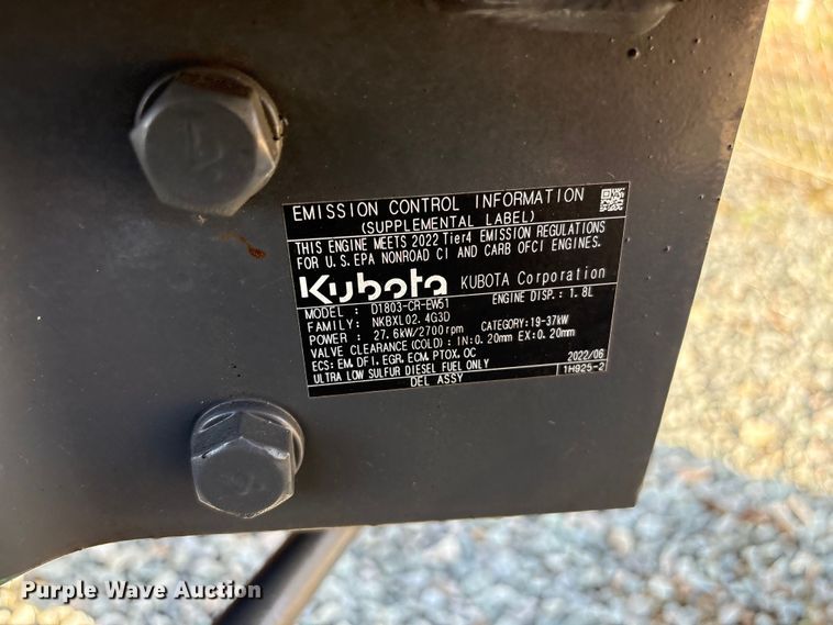 image for item EF1016 2022 Kubota L3902HST MFWD tractor