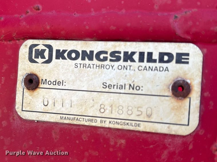 image for item EI5773 Kongskilde 0111 field cultivator