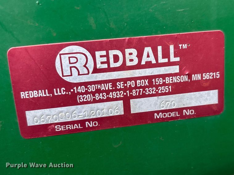 image for item EO4010 Redball 670 sprayer