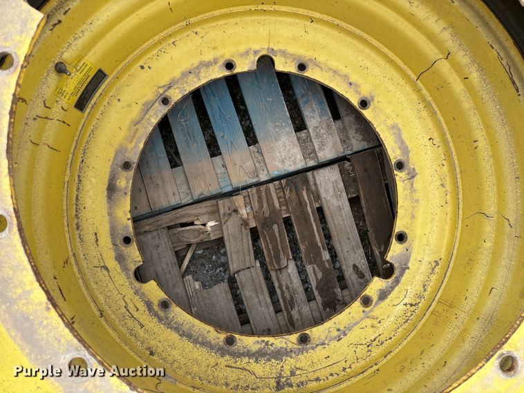 image for item EO4013 (4) 620/70R46 tires and wheels