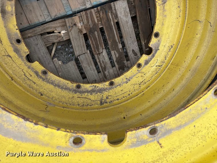 image for item EO4013 (4) 620/70R46 tires and wheels