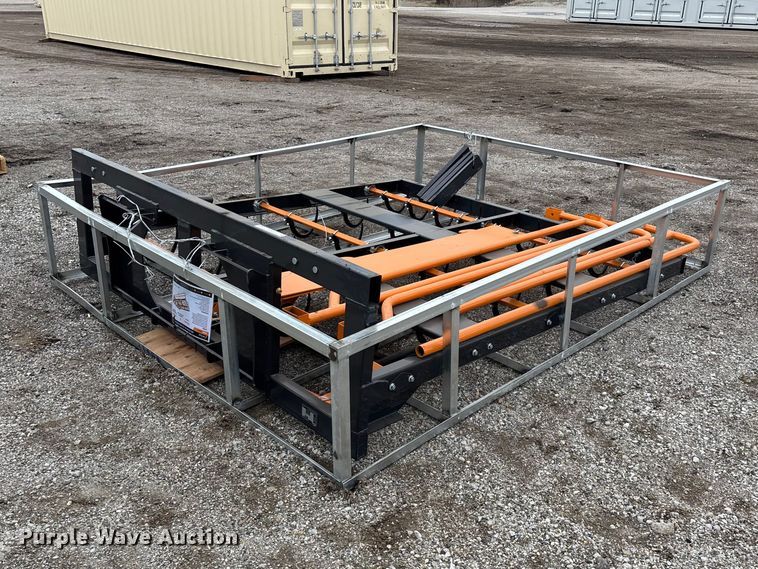 image for item EO4032 Arteer ACG-10 skid steer bale accumulator grapple