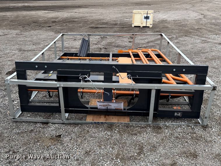 image for item EO4032 Arteer ACG-10 skid steer bale accumulator grapple