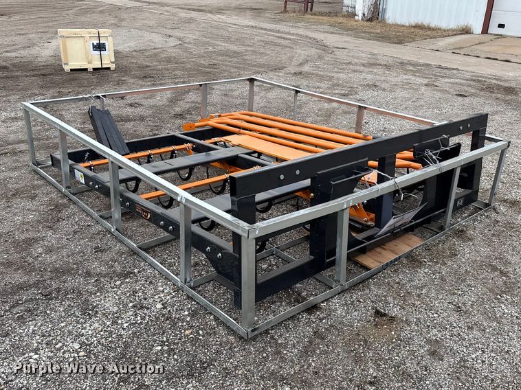 image for item EO4032 Arteer ACG-10 skid steer bale accumulator grapple