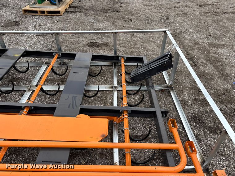 image for item EO4032 Arteer ACG-10 skid steer bale accumulator grapple