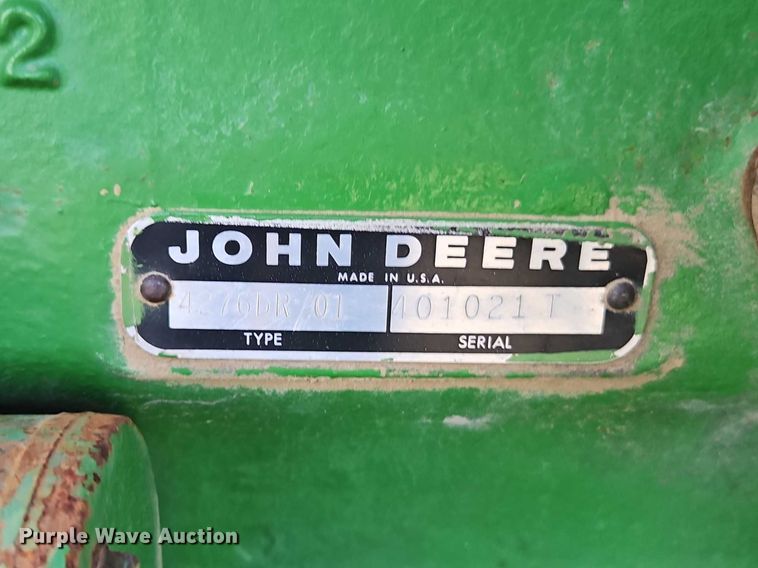 image for item EO7074 1977 John Deere 2640B tractor