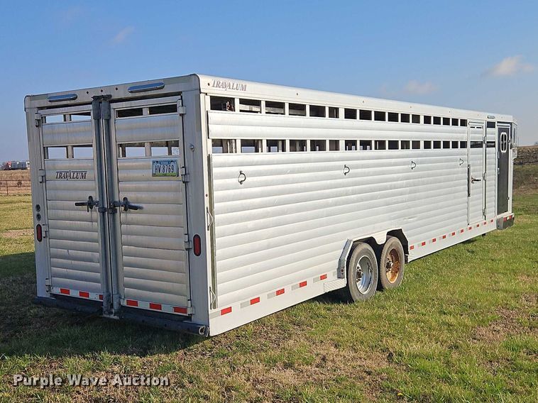 image for item EO7075 2021 Travalum livestock trailer