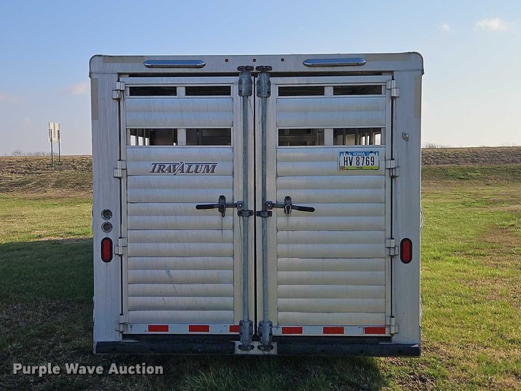 image for item EO7075 2021 Travalum livestock trailer