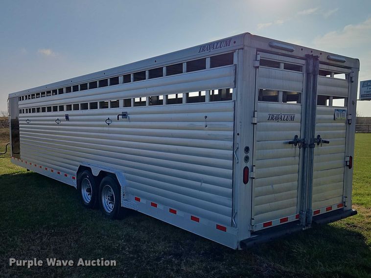 image for item EO7075 2021 Travalum livestock trailer