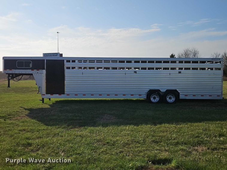 image for item EO7075 2021 Travalum livestock trailer