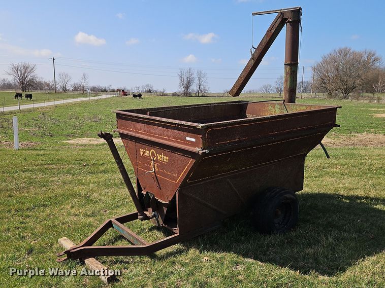 image for item EO7078 North American Mfg grain-O-vator grain cart