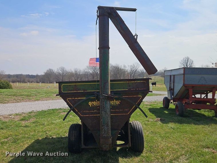 image for item EO7078 North American Mfg grain-O-vator grain cart