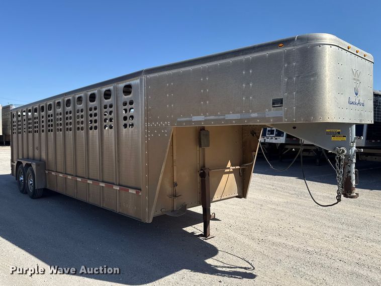 image for item ES5985 2009 Wilson PSGN-5724T livestock trailer