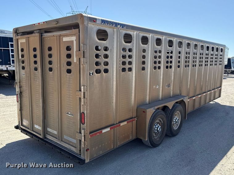 image for item ES5985 2009 Wilson PSGN-5724T livestock trailer