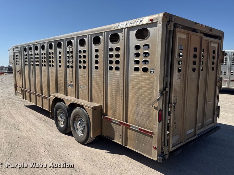 image for item ES5985 2009 Wilson PSGN-5724T livestock trailer