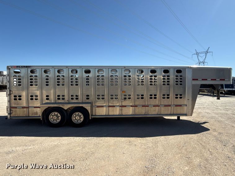 image for item ES5986 2021 Wilson PSGN-5724T livestock trailer