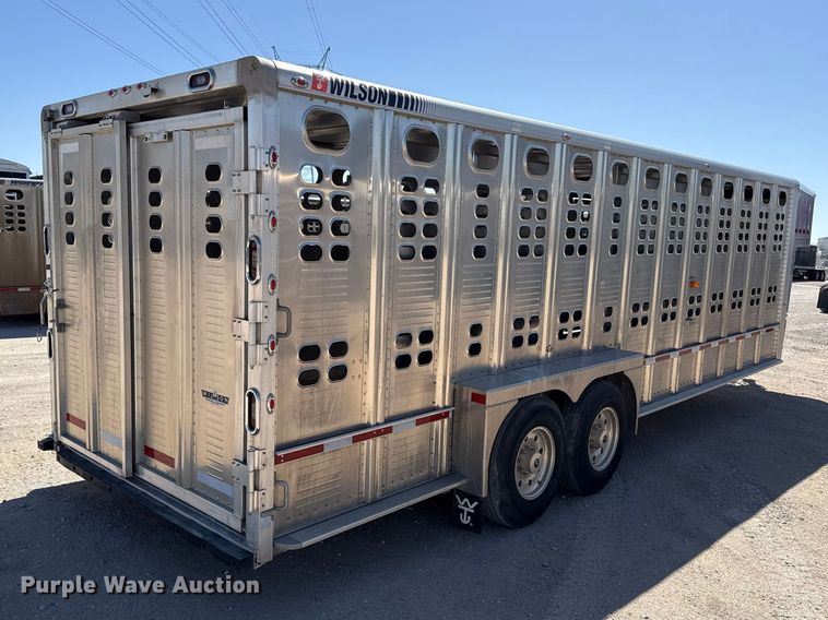 image for item ES5986 2021 Wilson PSGN-5724T livestock trailer