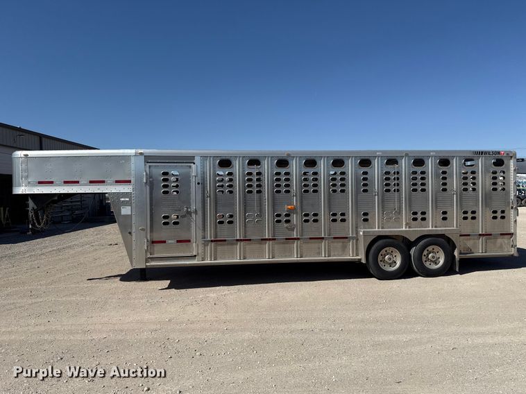 image for item ES5986 2021 Wilson PSGN-5724T livestock trailer
