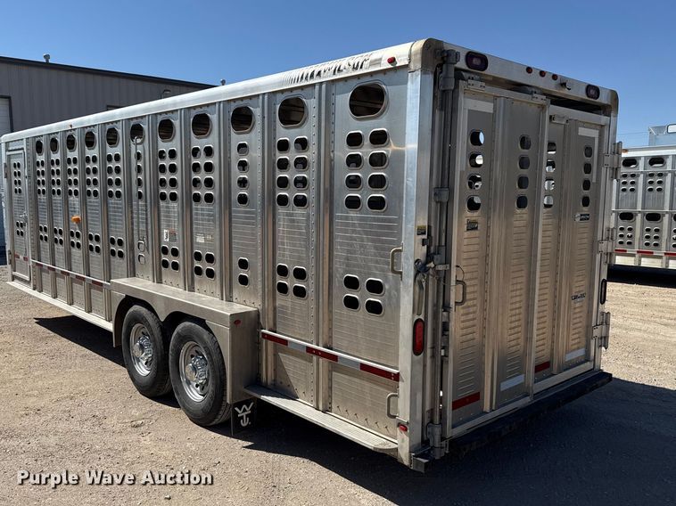 image for item ES5987 2017 Wilson PSGN-5724T livestock trailer