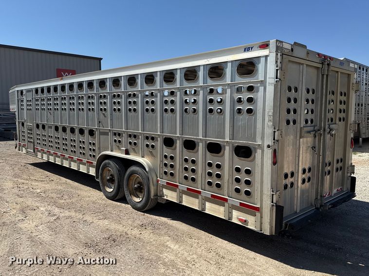 image for item ES5988 2011 EBY Ruff Neck livestock trailer