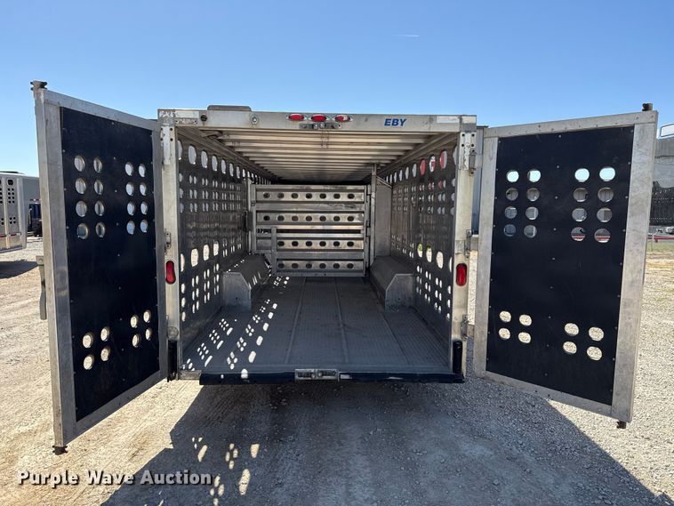 image for item ES5988 2011 EBY Ruff Neck livestock trailer