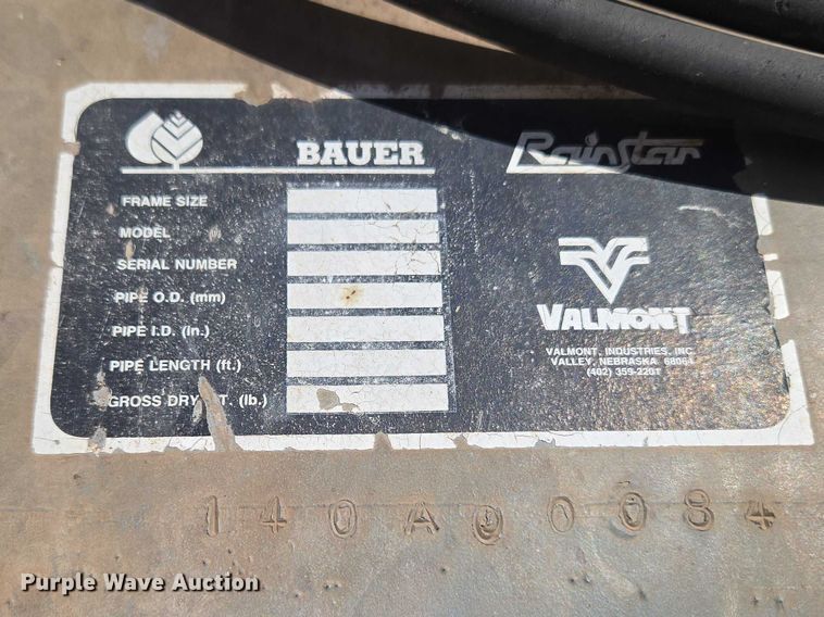 image for item ET1479 Bauer RainStar hose reel