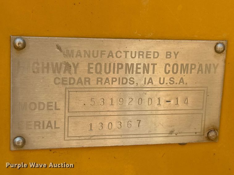 image for item ET1667 1992 TerraGator 8203 spreader