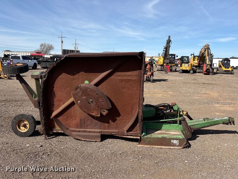 image for item EU0389 John Deere 1580 batwing rotary mower