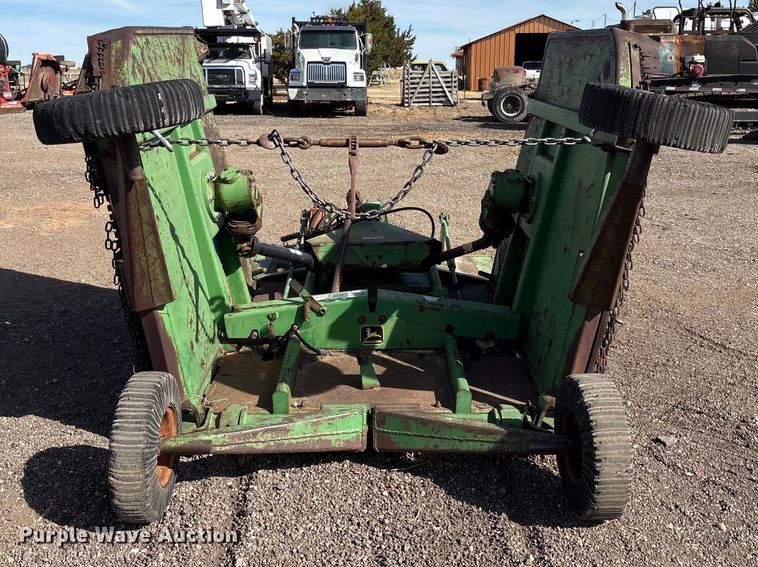 image for item EU0389 John Deere 1580 batwing rotary mower